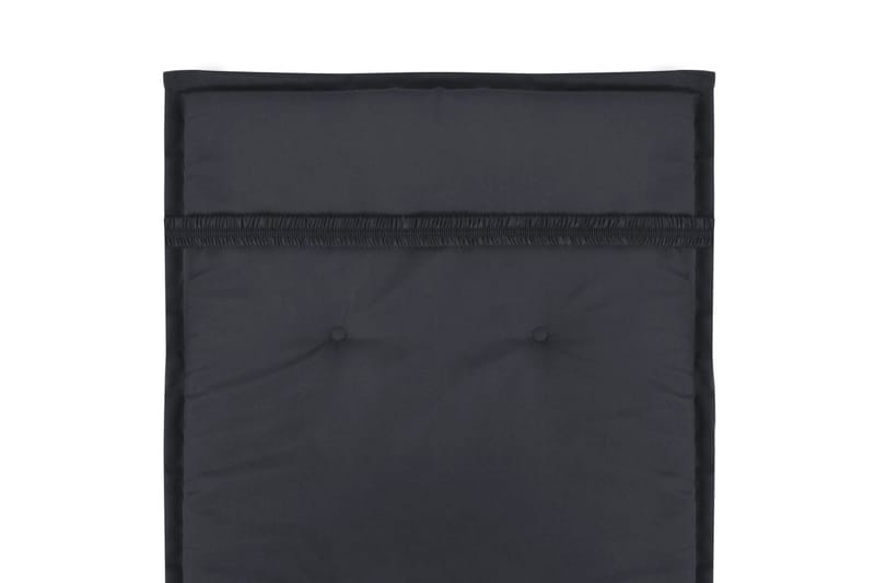 Stolsdynor för trädgården 2 st 120x50x3 cm antracit - Grå - Utemöbler - Dynor - Ryggdynor & sittdynor utemöbler