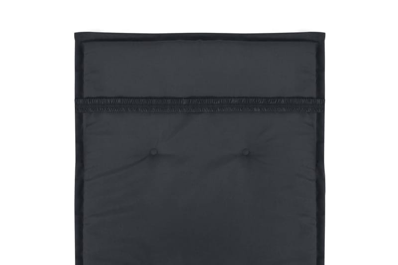 Stolsdynor för trädgården 4 st 120x50x3 cm antracit - Grå - Utemöbler - Dynor - Ryggdynor & sittdynor utemöbler