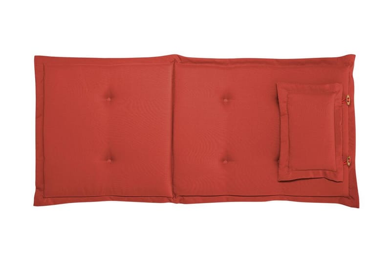 Wilhelmina Dyna till Trädgårdsstol 8-pack - Röd - Utemöbler - Dynor - Ryggdynor & sittdynor utemöbler