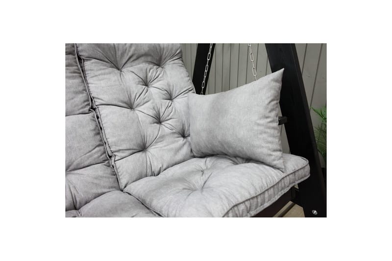 Soffdyna med ryggstöd Maxi Hög Rygg med Sidokuddar - Grå - Utemöbler - Dynor - Övriga dynor
