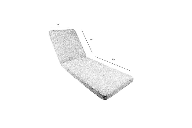 Solsängsdyna Fritab River - Beige Rustic - Utemöbler - Dynor - Solsängsdynor