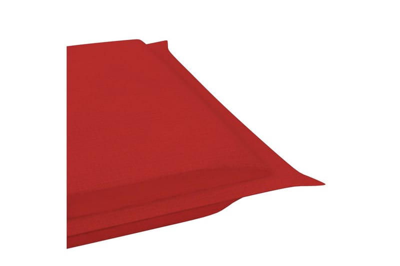 Solsängsdyna röd 186x58x3 cm - Röd - Utemöbler - Dynor - Solsängsdynor