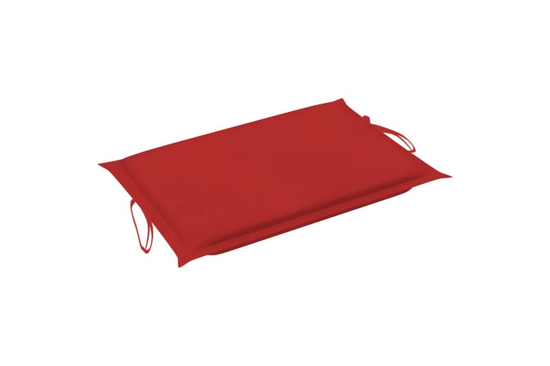 Solsängsdyna röd 186x58x3 cm - Röd - Utemöbler - Dynor - Solsängsdynor