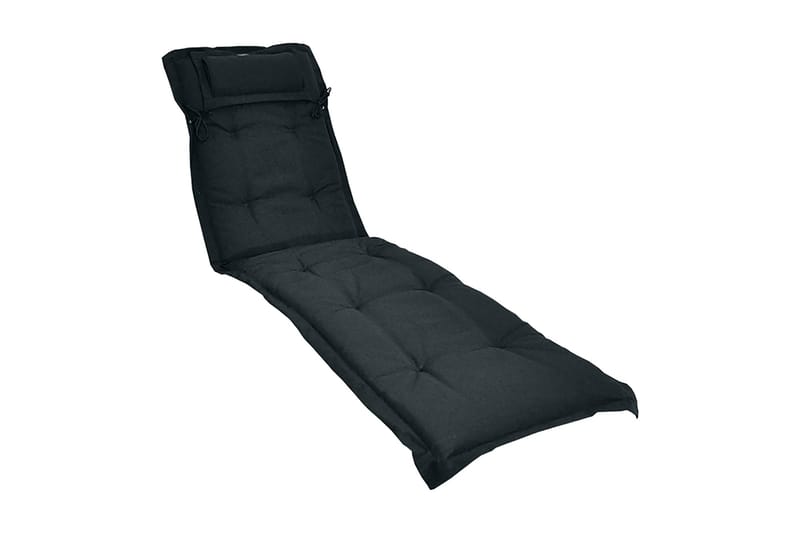 Canyon Solsängsdyna med nackkudde Fritab Black - Utemöbler - Dynor - Solsängsdynor