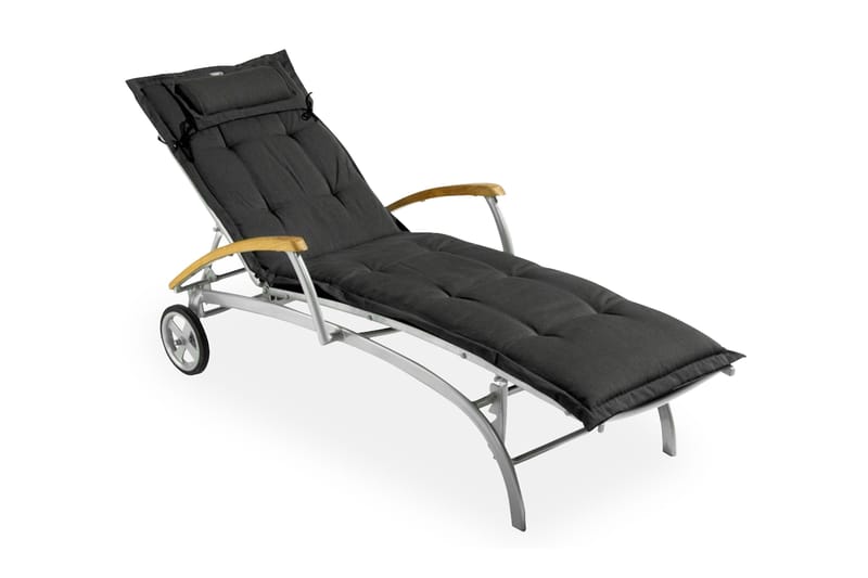 Canyon Solsängsdyna med nackkudde Fritab Dark grey - Utemöbler - Dynor - Solsängsdynor