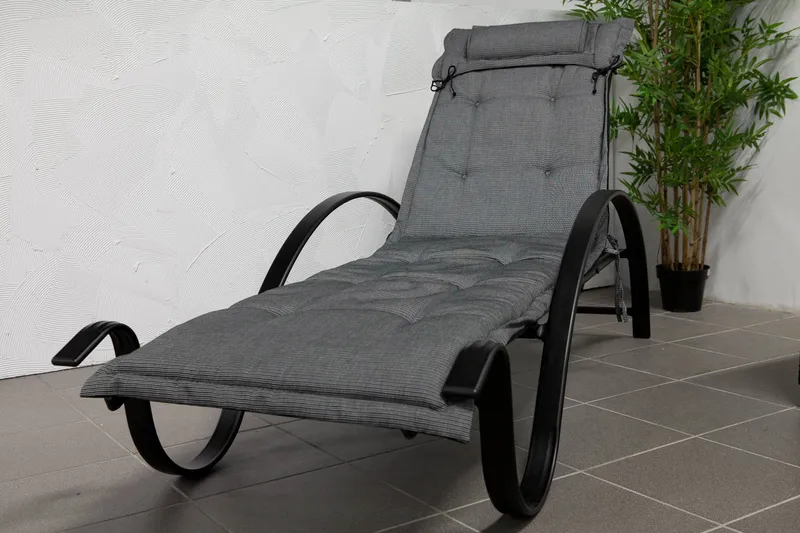 Canyon Solsängsdyna med nackkudde Fritab Grey - Utemöbler - Dynor - Solsängsdynor