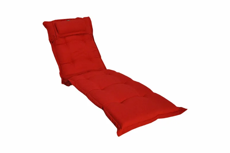 Canyon Solsängsdyna med nackkudde Fritab Röd - Utemöbler - Dynor - Solsängsdynor