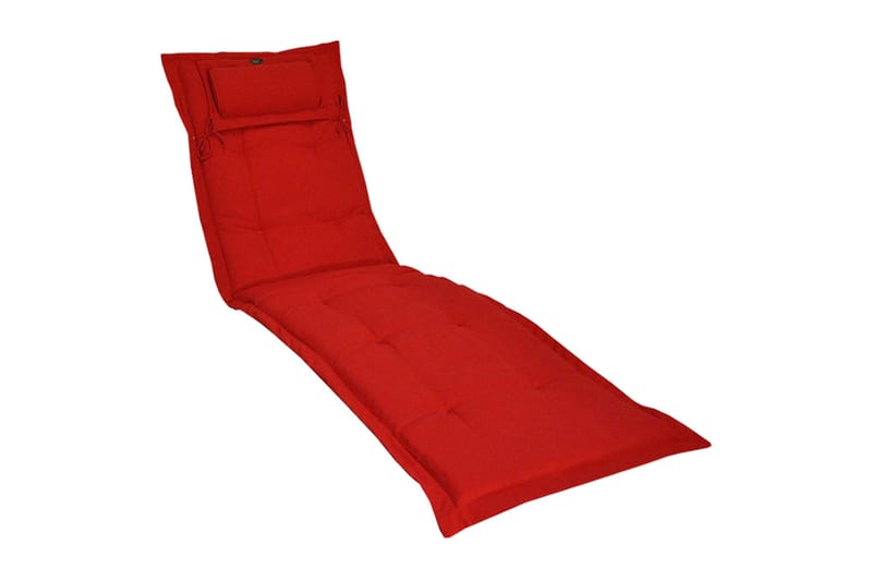Canyon Solsängsdyna med nackkudde Fritab Tegelröd - Utemöbler - Dynor - Solsängsdynor