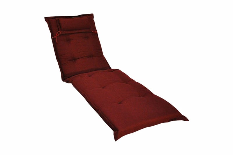 Canyon Solsängsdyna med nackkudde Fritab Wine red - Utemöbler - Dynor - Solsängsdynor