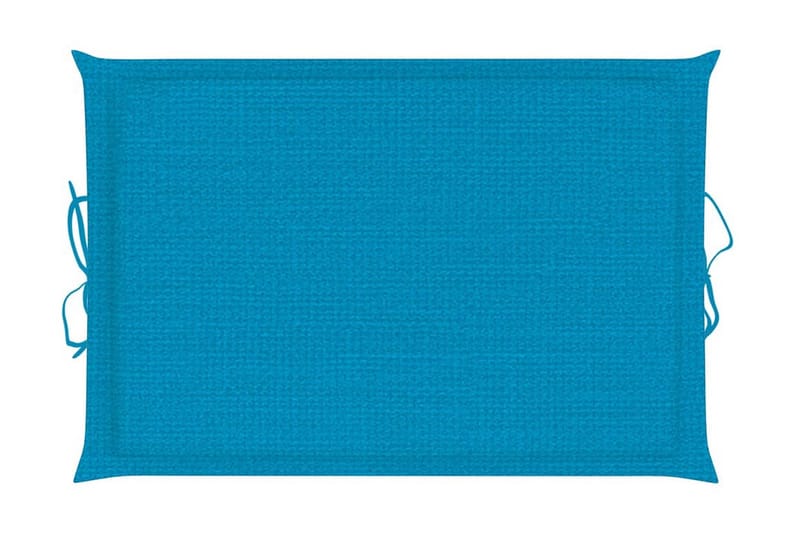 Solsängsdyna blå 186x58x3 cm - Blå - Utemöbler - Dynor - Solsängsdynor