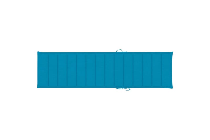 Solsängsdyna blå 200x50x3 cm tyg - Blå - Utemöbler - Dynor - Solsängsdynor