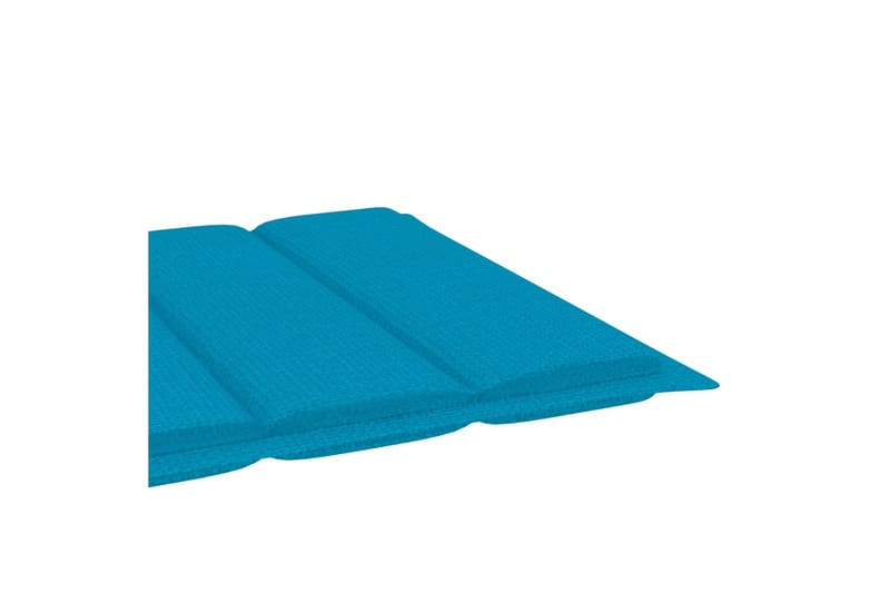 Solsängsdyna blå 200x50x3 cm tyg - Blå - Utemöbler - Dynor - Solsängsdynor