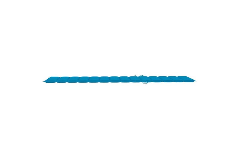 Solsängsdyna blå 200x50x3 cm tyg - Blå - Utemöbler - Dynor - Solsängsdynor