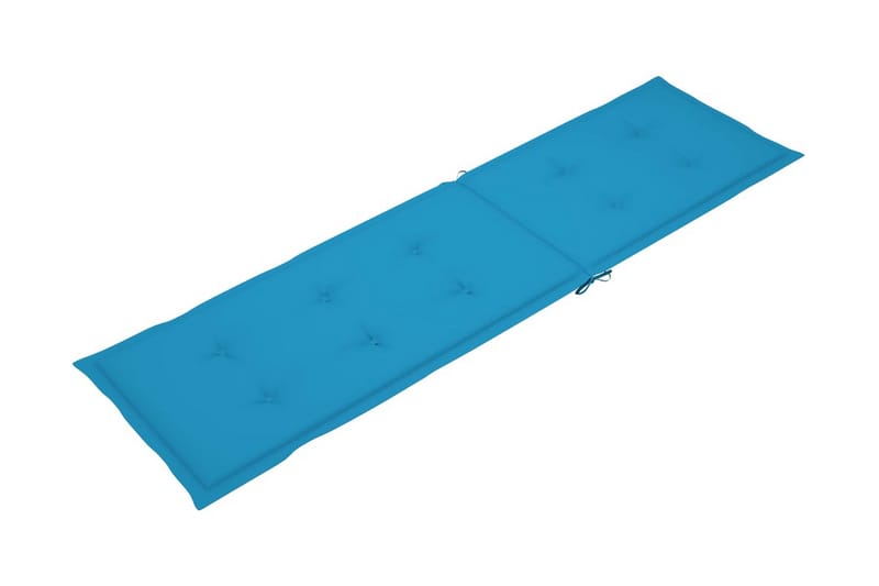 Solsängsdyna blå (75+105)x50x3 cm - Blå - Utemöbler - Dynor - Solsängsdynor
