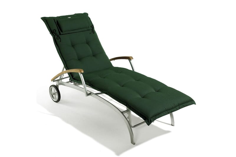 Solsängsdyna Fritab Canyon Solsängsdyna med nackkudde Grön - Utemöbler - Dynor - Solsängsdynor