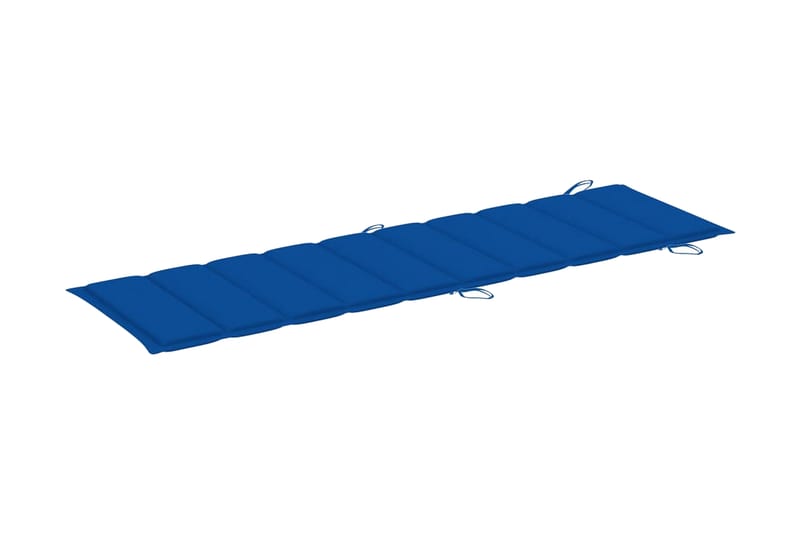 Solsängsdyna kungsblå 186x58x3 cm - Blå - Utemöbler - Dynor - Solsängsdynor