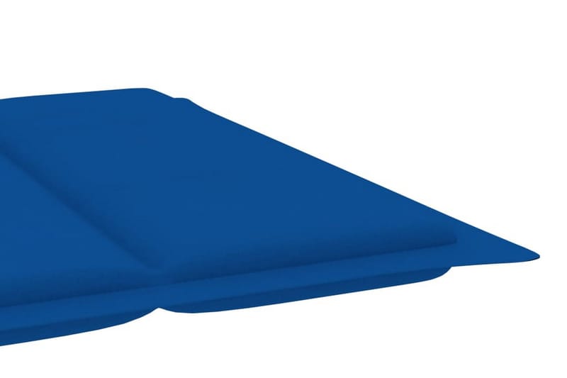 Solsängsdyna kungsblå 186x58x3 cm - Blå - Utemöbler - Dynor - Solsängsdynor