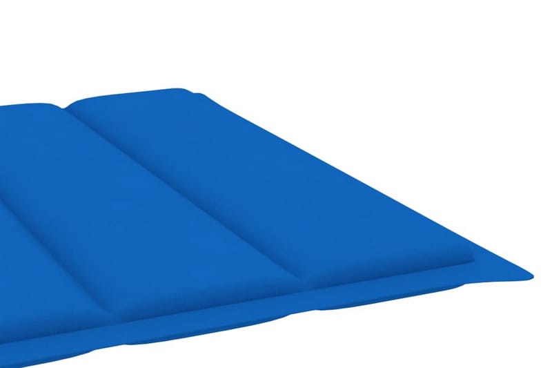 Solsängsdyna kungsblå 200x60x3 cm tyg - Blå - Utemöbler - Dynor - Solsängsdynor