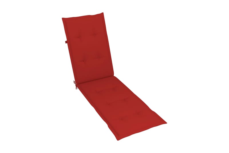 Solsängsdyna röd (75+105)x50x3 cm - Röd - Utemöbler - Dynor - Solsängsdynor