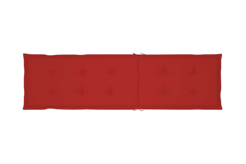 Solsängsdyna röd (75+105)x50x3 cm - Röd - Utemöbler - Dynor - Solsängsdynor