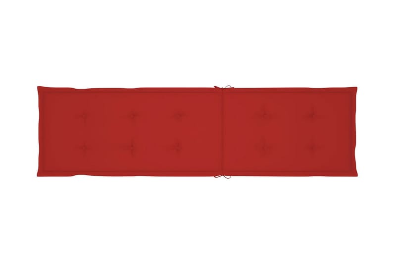 Solsängsdyna röd (75+105)x50x3 cm - Röd - Solsängsdynor