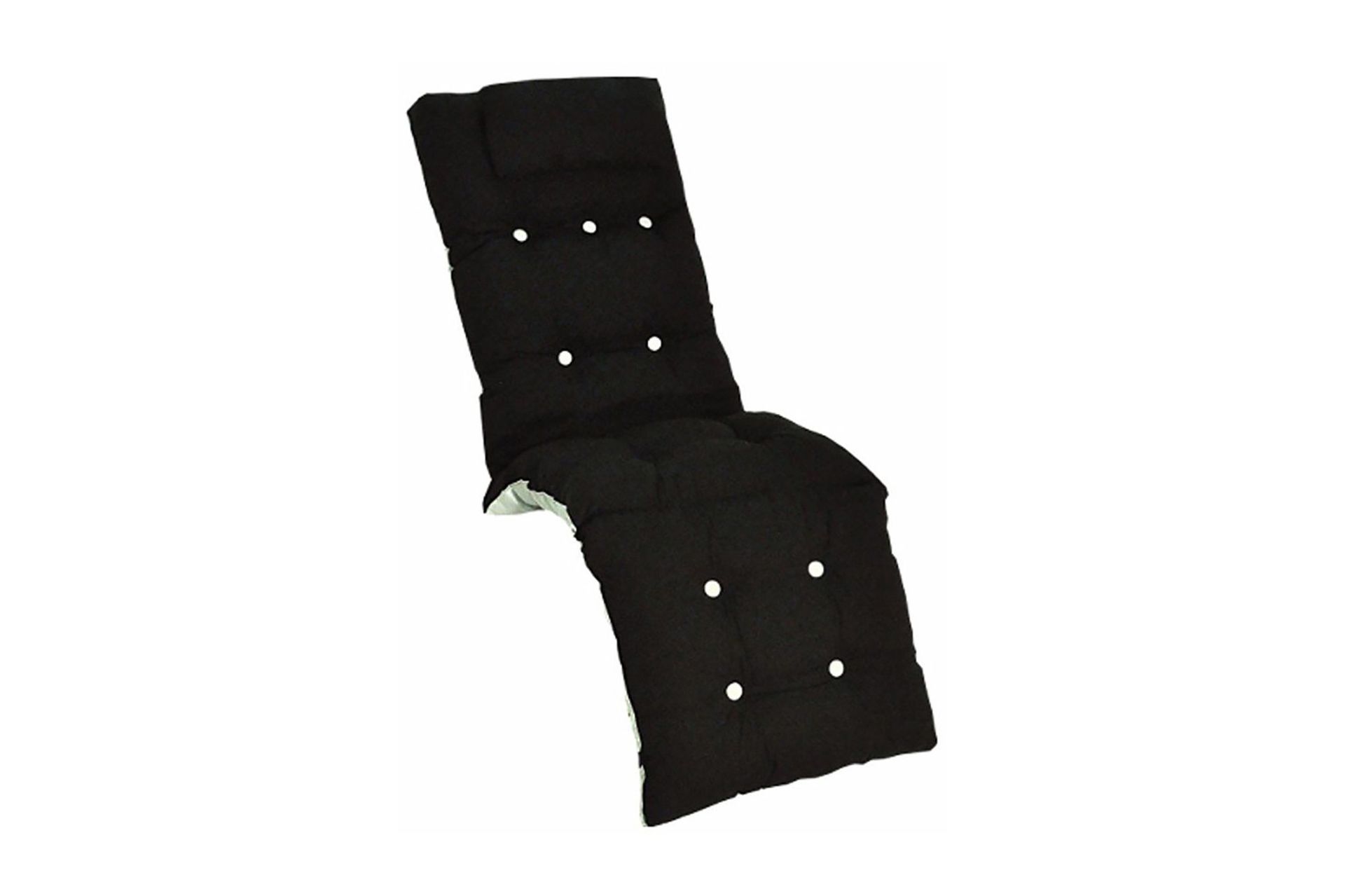 baden-baden flockdyna med nackkudde fritab black -