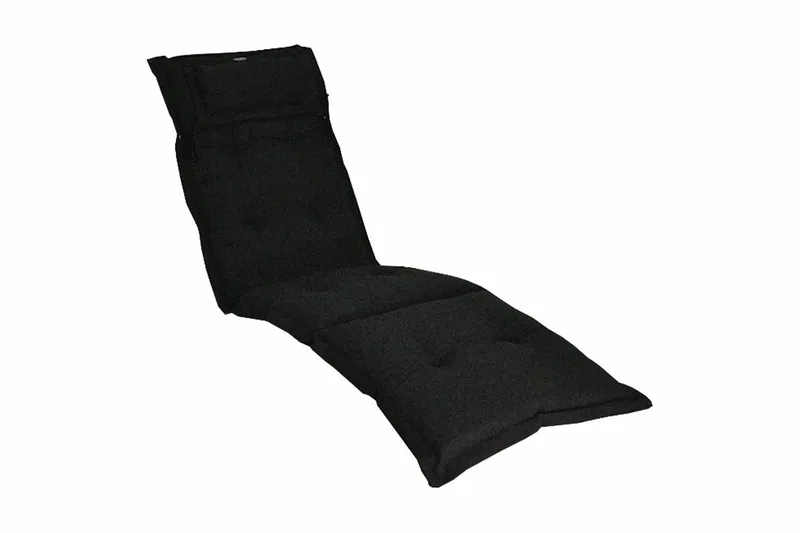 Däckstolsdyna Canyon med nackkudde Fritab Black