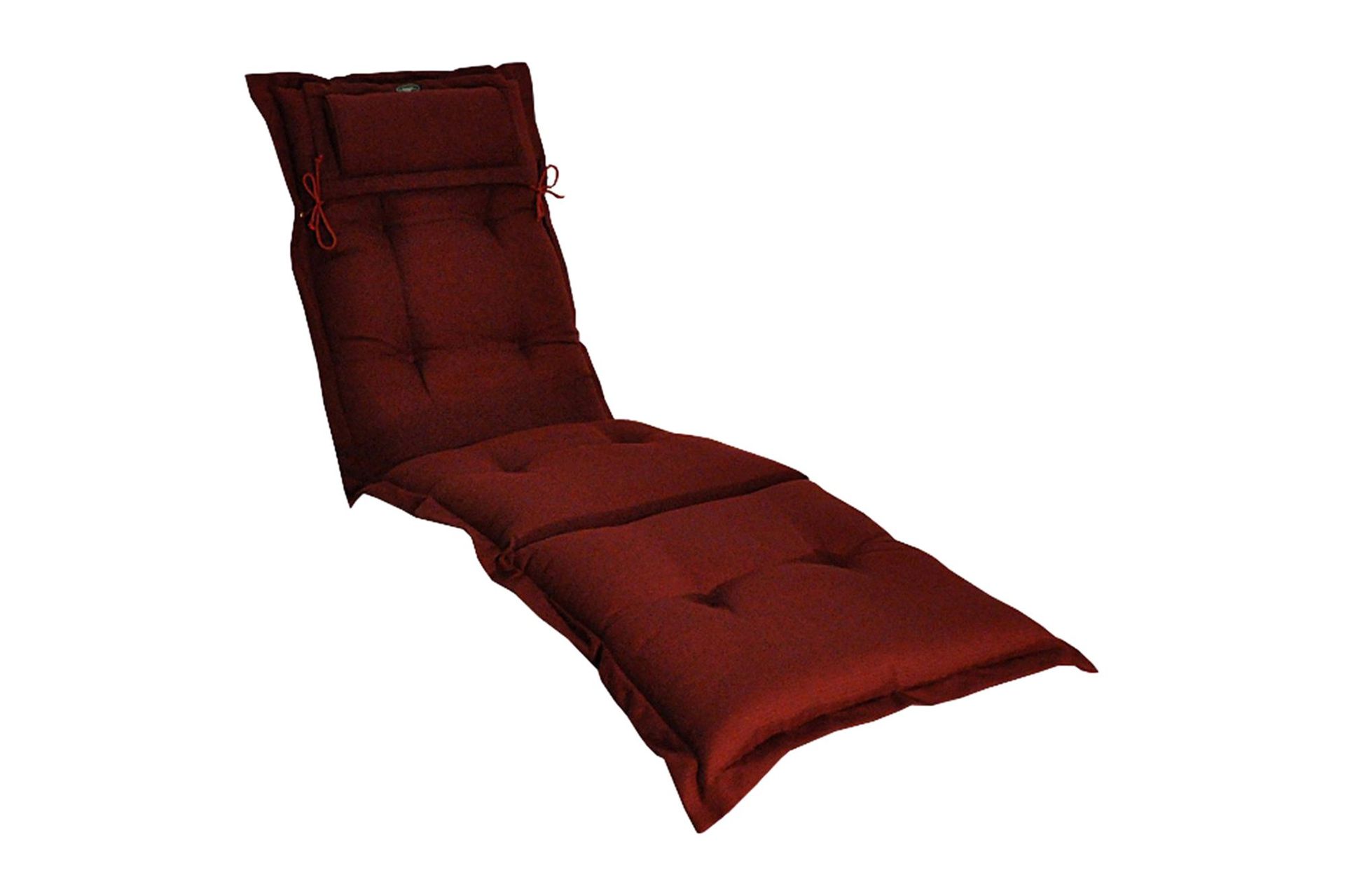 däckstolsdyna canyon med nackkudde fritab bordeaux -