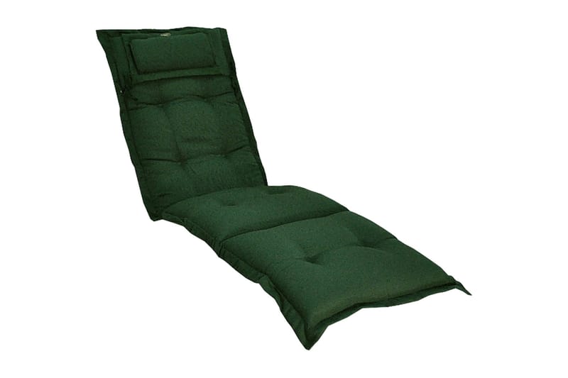 Däckstolsdyna Canyon med nackkudde Fritab Grön