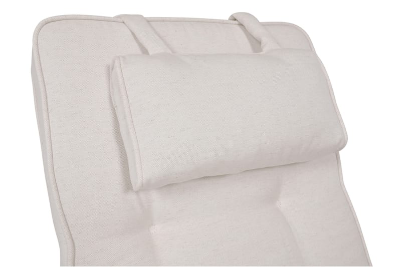 Hema Däckstolsdyna 50 cm - Vit - Utemöbler - Dynor - Solstolsdynor - Däckstolsdynor