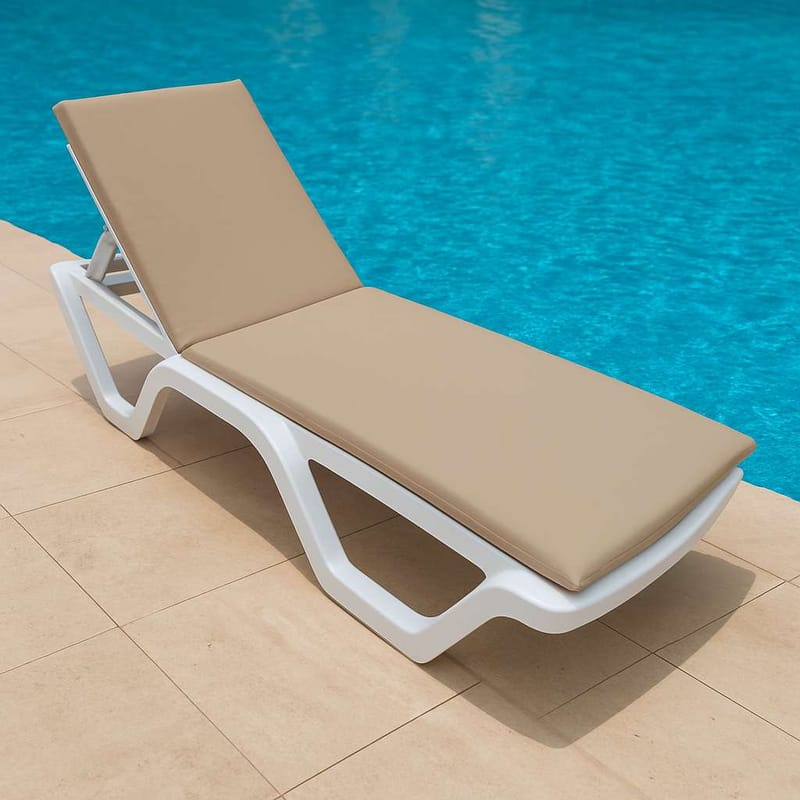 Travos Solstolskudde - Beige - Utemöbler - Dynor - Solsängsdynor