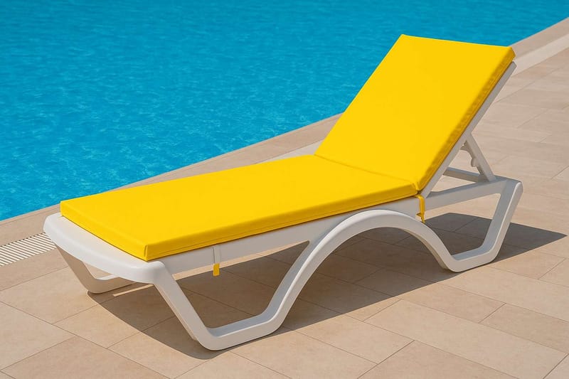 Travos Solstolskudde - Gul - Utemöbler - Dynor - Solsängsdynor