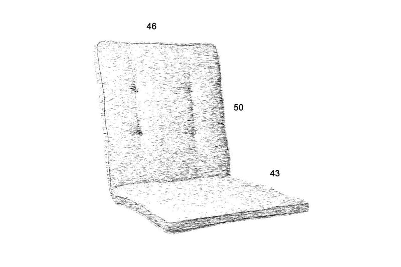 Universaldyna Fritab Boxsydd - Taupe - Utemöbler - Dynor - Ryggdynor & sittdynor utemöbler