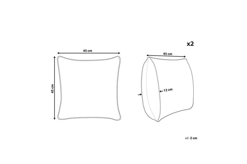 Utomhuskudde Lagaro set om 2 - Textilier & mattor - Kuddar & plädar - Utomhuskudde