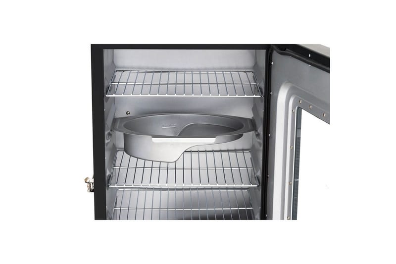 Elektrisk Rökare Mustang 650W - Svart|Silver - Utemöbler - Grillar & matlagning utomhus - Rökar & rökgrill