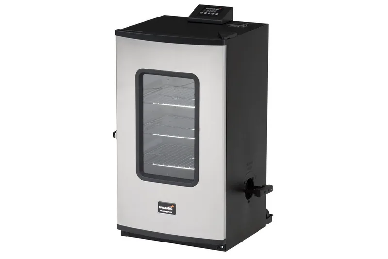 Elektrisk Rökare Mustang 650W - Svart|Silver - Utemöbler - Grillar & matlagning utomhus - Rökar & rökgrill