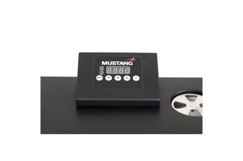 Elektrisk Rökare Mustang 650W - Svart|Silver - Utemöbler - Grillar & matlagning utomhus - Rökar & rökgrill