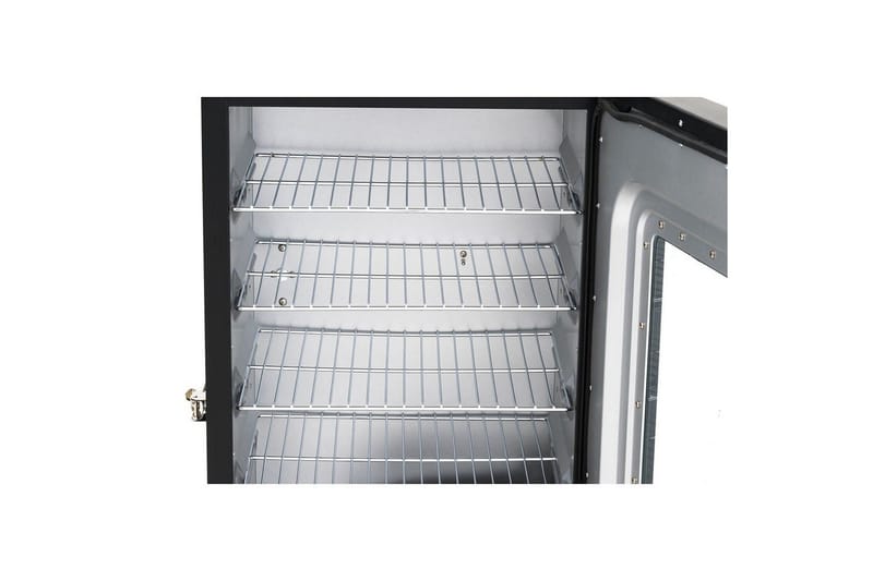 Elektrisk Rökare Mustang 650W - Svart|Silver - Utemöbler - Grillar & matlagning utomhus - Rökar & rökgrill