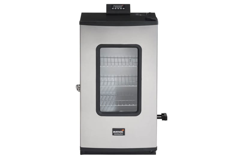 Elektrisk Rökare Mustang 650W, Svart||Silver