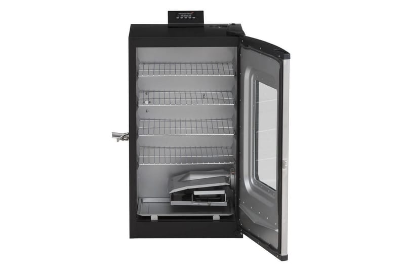 Elektrisk Rökare Mustang 650W - Svart||Silver - Utemöbler - Grillar & matlagning utomhus - Rökar & rökgrill