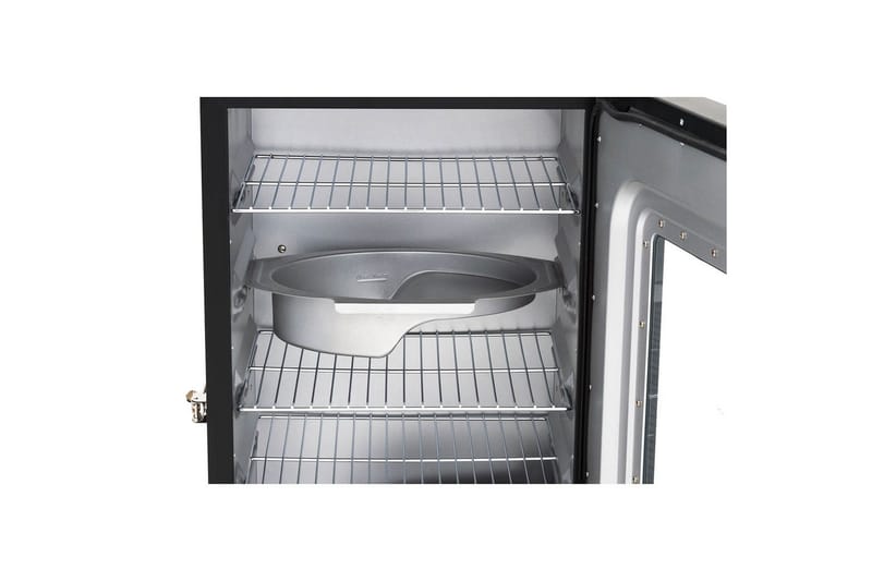 Elektrisk Rökare Mustang 650W - Svart||Silver - Utemöbler - Grillar & matlagning utomhus - Rökar & rökgrill