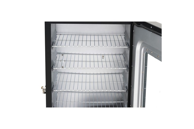 Elektrisk Rökare Mustang 650W - Svart||Silver - Utemöbler - Grillar & matlagning utomhus - Rökar & rökgrill