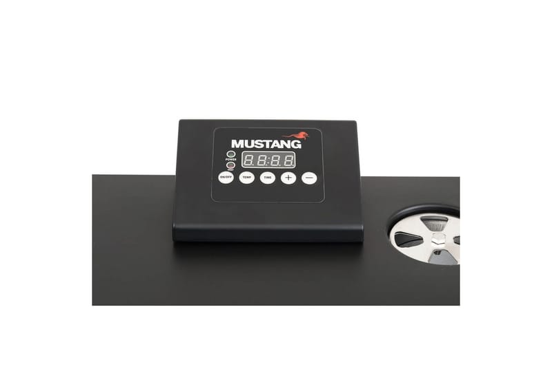Elektrisk Rökare Mustang 650W - Svart||Silver - Utemöbler - Grillar & matlagning utomhus - Rökar & rökgrill