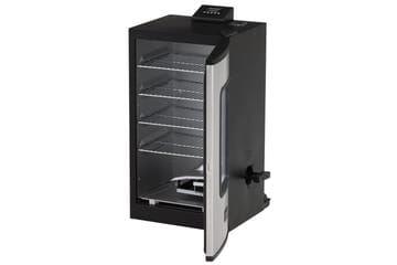 Elektrisk Rökare Mustang 650W - Svart|Silver - Utemöbler - Grillar & matlagning utomhus - Rökar & rökgrill
