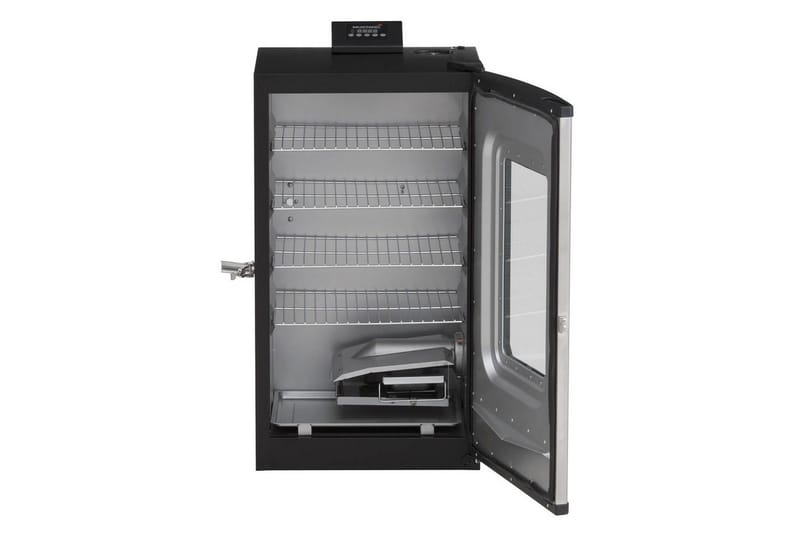 Elektrisk Rökare Mustang 650W - Svart|Silver - Utemöbler - Grillar & matlagning utomhus - Rökar & rökgrill