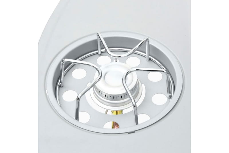 Gasolgrill 4+1 kokzoner silver - Silver - Utemöbler - Grillar & matlagning utomhus - Gasolgrill