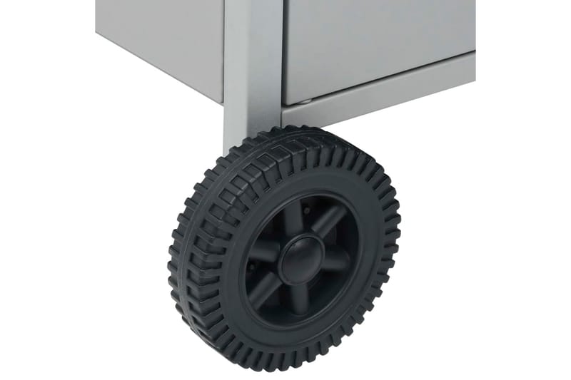 Gasolgrill 4+1 kokzoner silver - Silver - Utemöbler - Grillar & matlagning utomhus - Gasolgrill