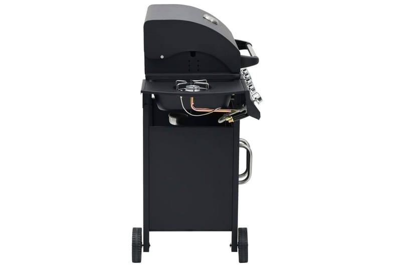 Gasolgrill 4+1 kokzoner svart - Svart - Utemöbler - Grillar & matlagning utomhus - Gasolgrill