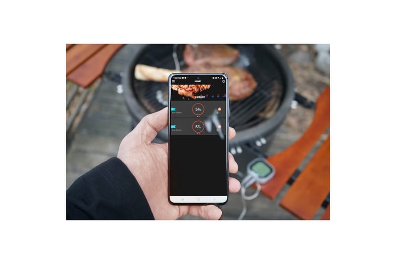 Digital Termometer Mustang - Utemöbler - Grillar & matlagning utomhus - Grilltillbehör & grillredskap - Grilltermometer