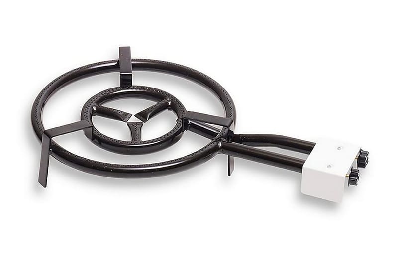 Gasolbrännare 71x62 cm - Svart - Utemöbler - Grillar & matlagning utomhus - Grilltillbehör & grillredskap - Gasolflaska & gasolbrännare